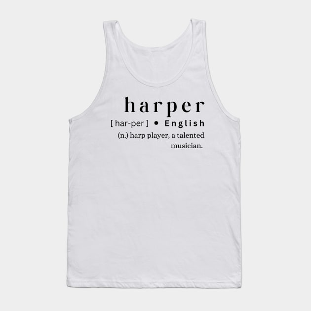 Harper Tank Top by MajesticWords